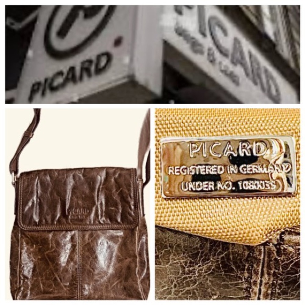 Picard Brown Leather Handbag